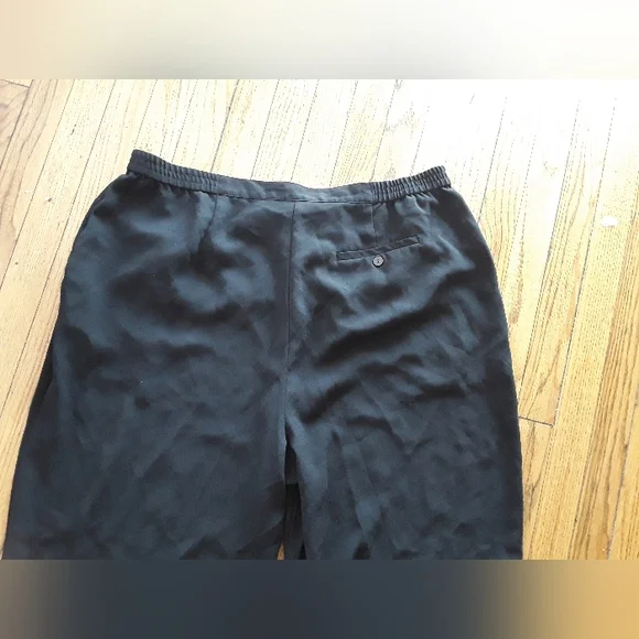 Maggie McNaughton - Womens Black Plus Size Dress Casual Stretch Pants. Size 20W - Picture 6 of 8